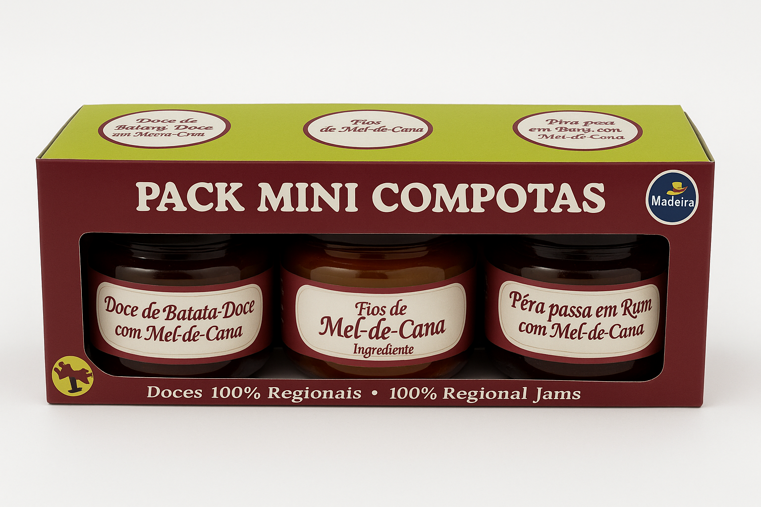 Pack de mini compotas 3x30g