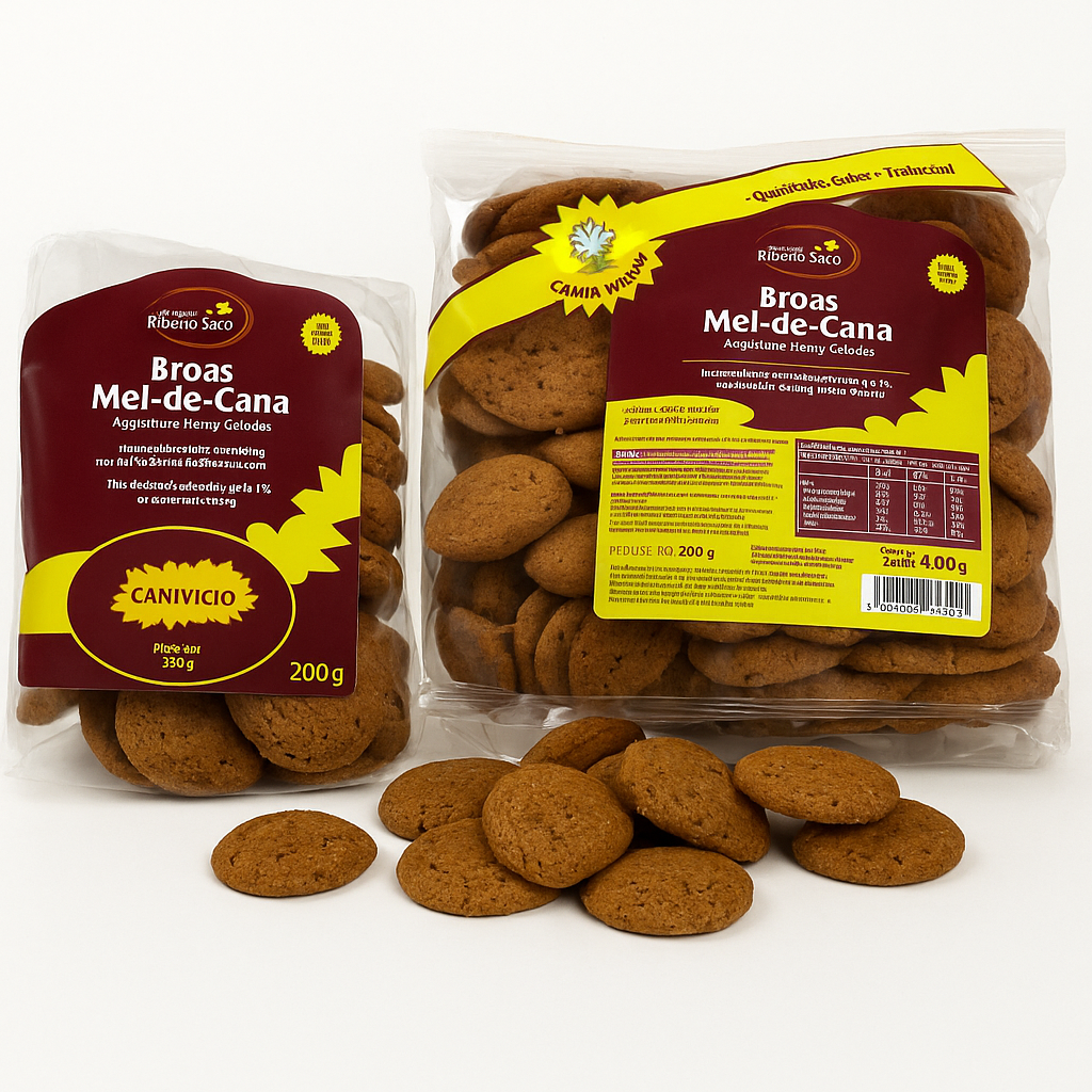 Broas Mel de cana 300g