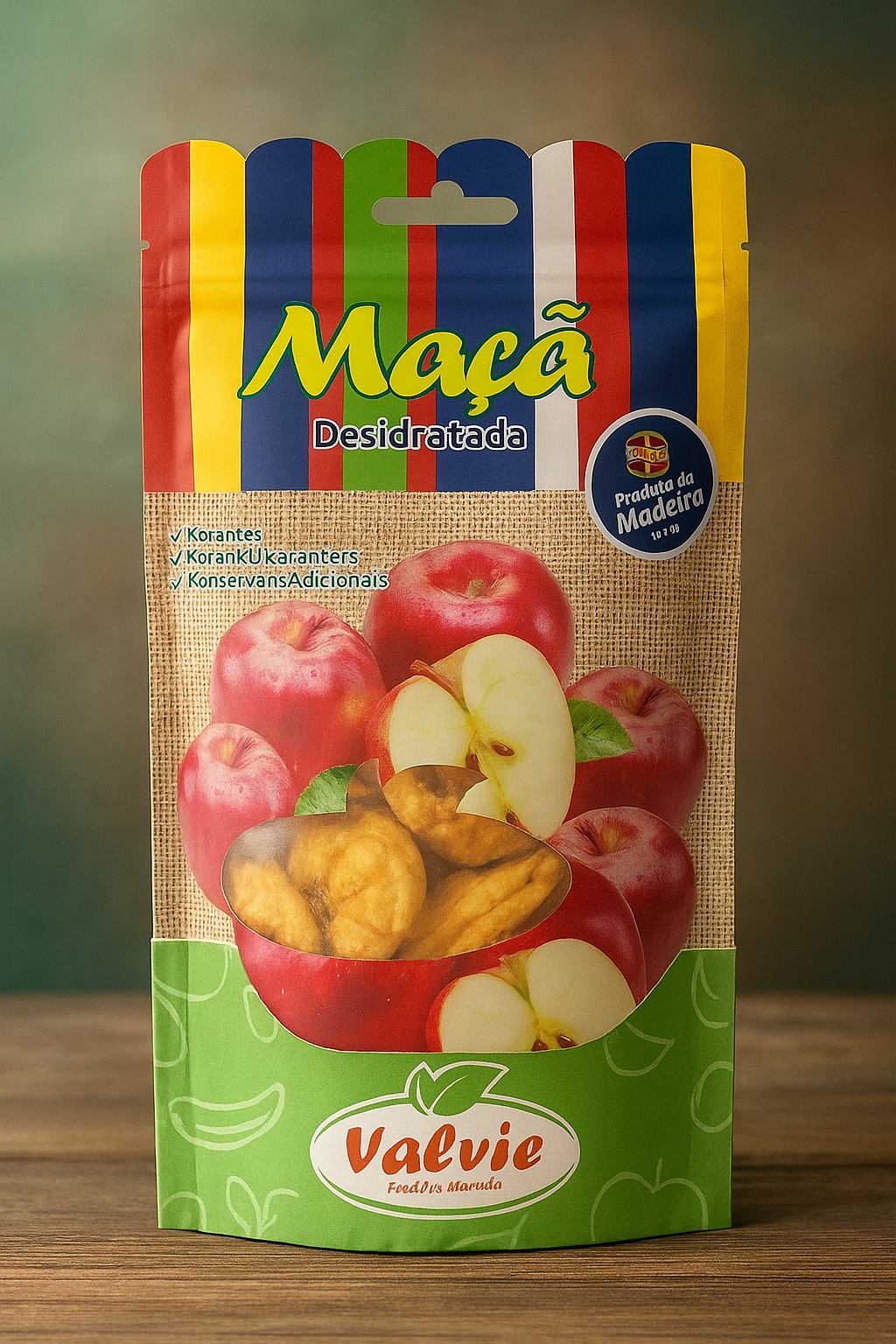 Maçã desidratada 120g